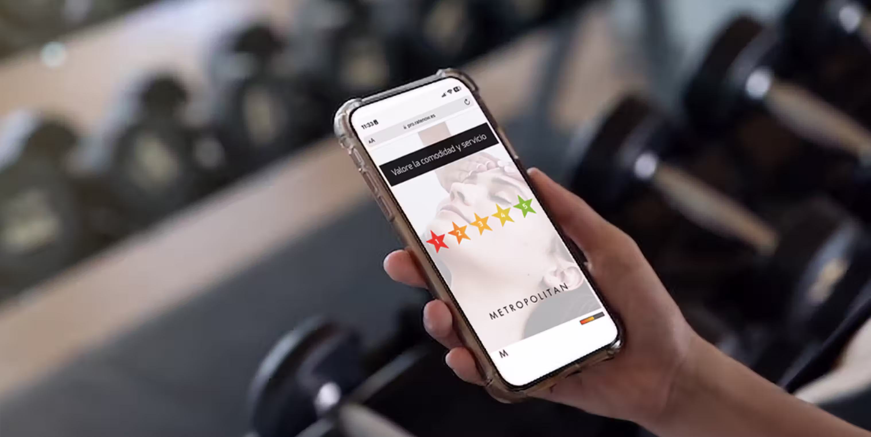 Encuesta de Club Metropolitan x RateNow