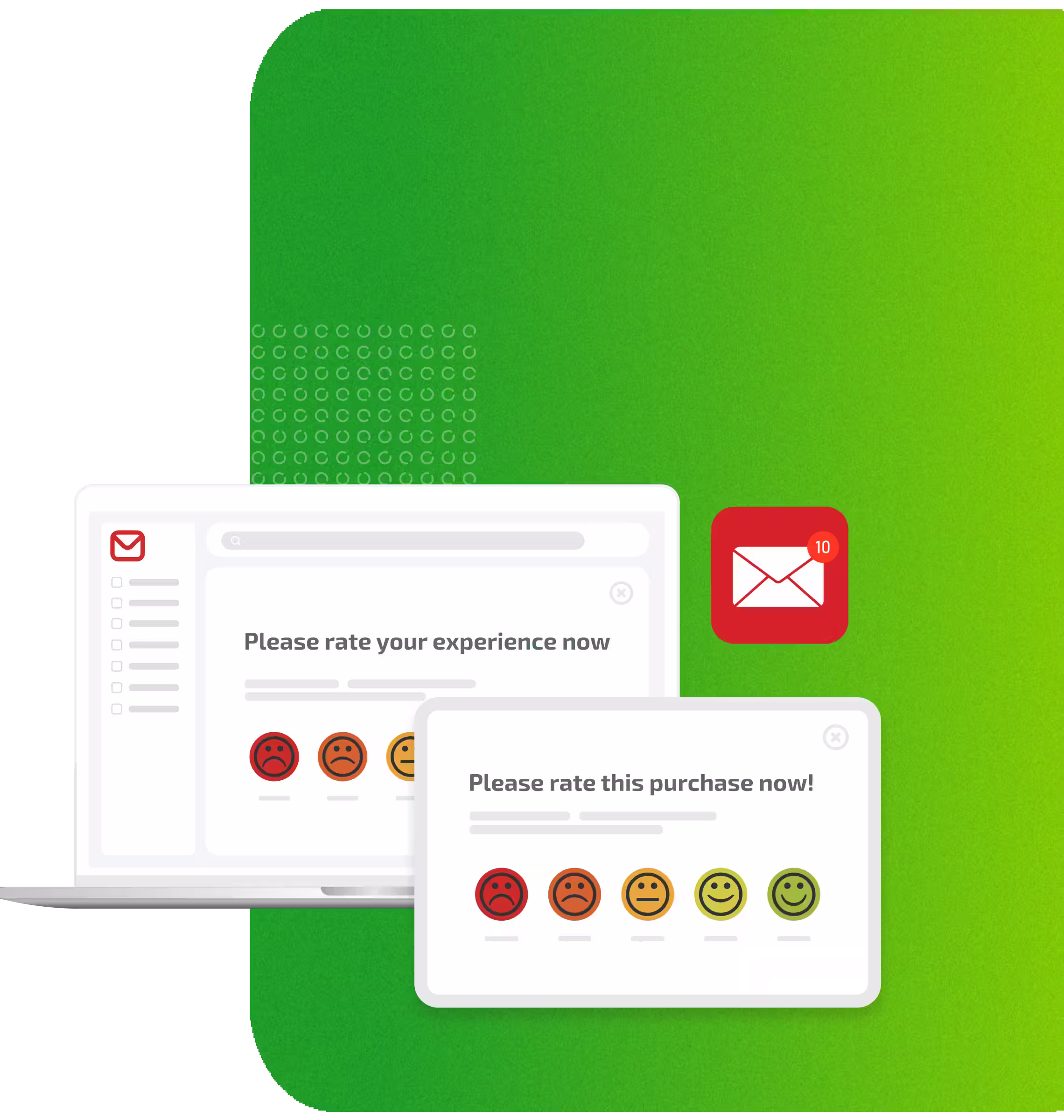 Encuesta por Correo Electrónico x RateNow